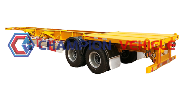 40ft 2 AXLE Skeleton Chassis Semi Trailer